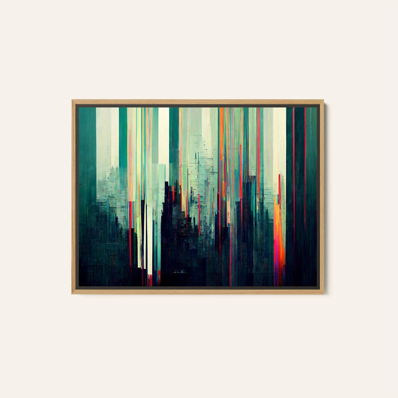 Abstract Colorful, Canvas Painting