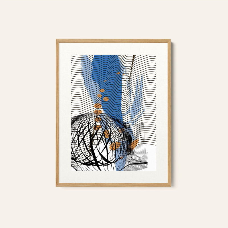 Abstract Minimal Art Painting