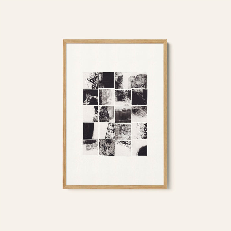 Abstract Mosaic 1, Minimal Art, Minimalist Painting