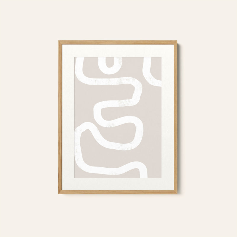 Abstract Position No 2, Minimal Art, Minimalist Painting