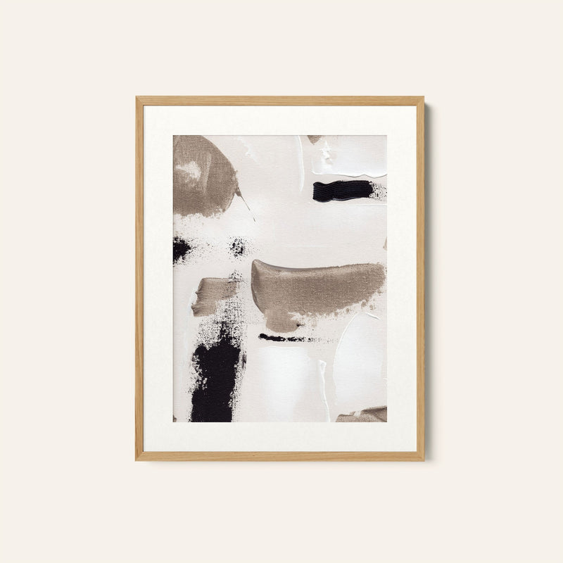 Abstract Swipes No 2, Minimal Art, Minimalist Painting