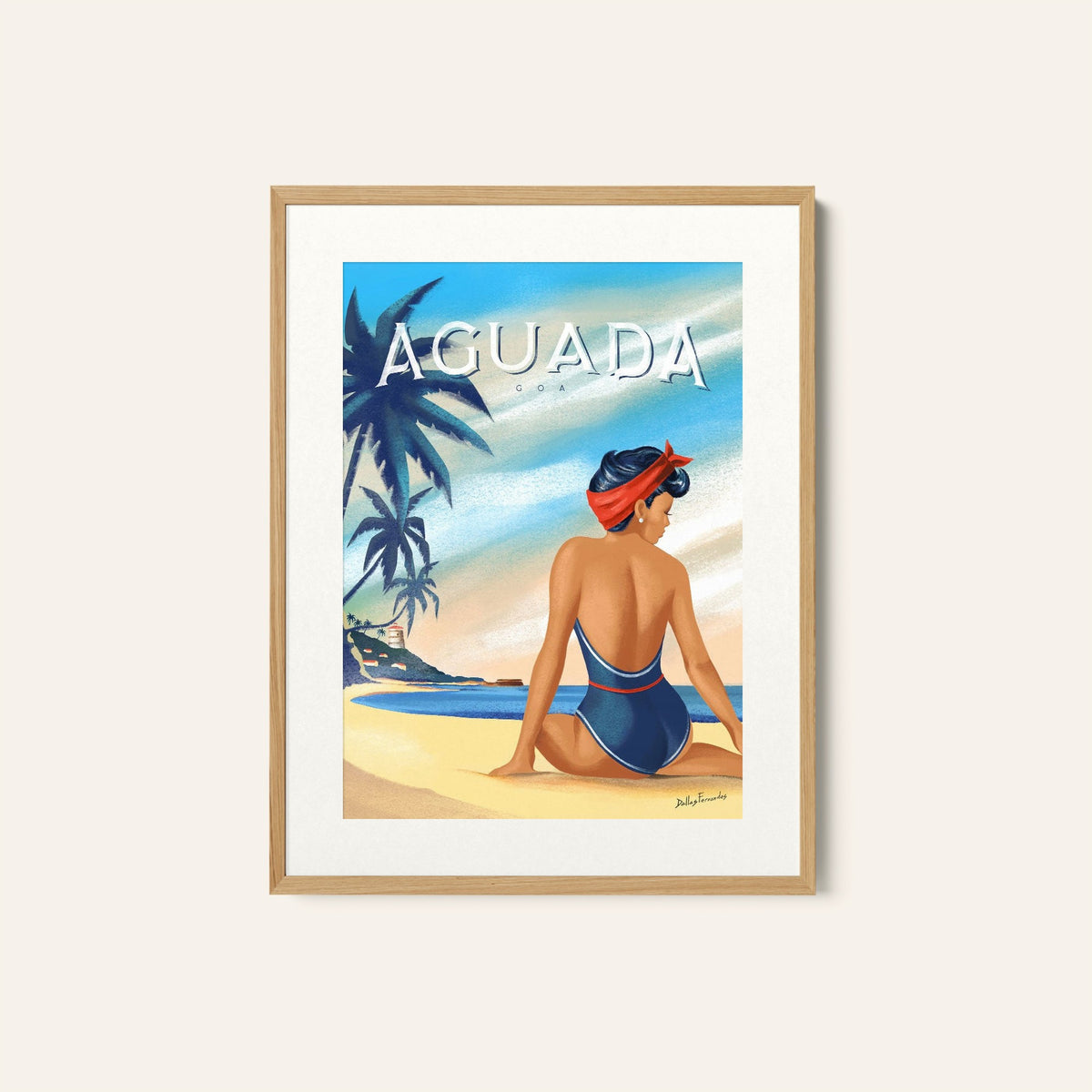 AGUADA Goa I, Goa Poster, Travel Poster