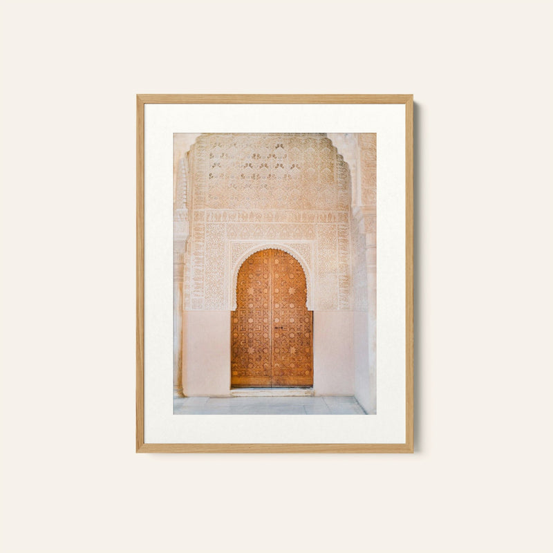 Alhambra door Photography, Photo Print