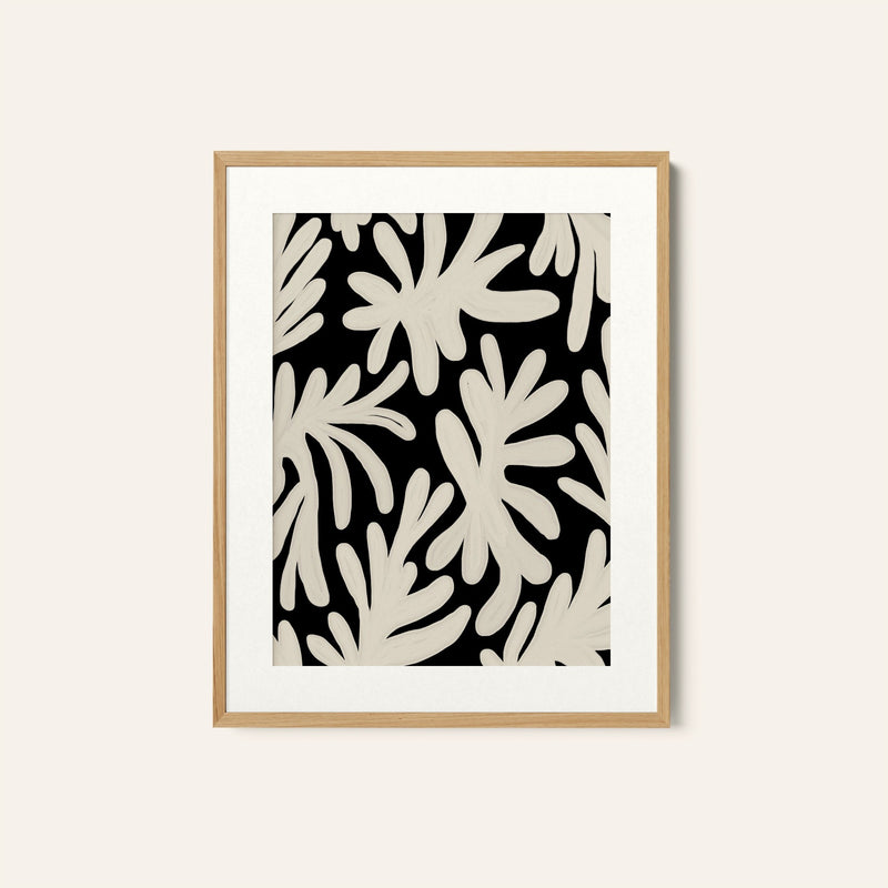 Amibe, Black and white Painting