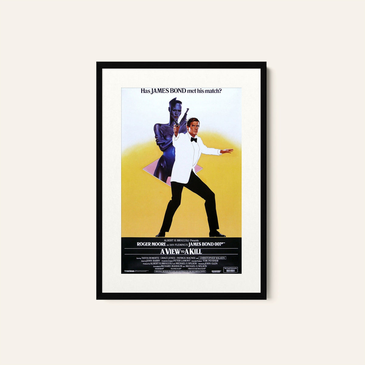James Bond Movie Poster