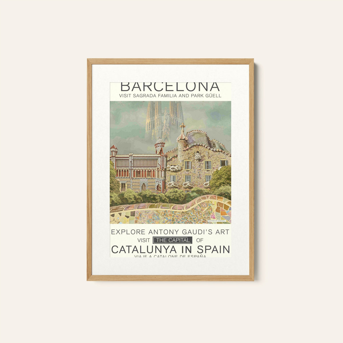 Barcelona print