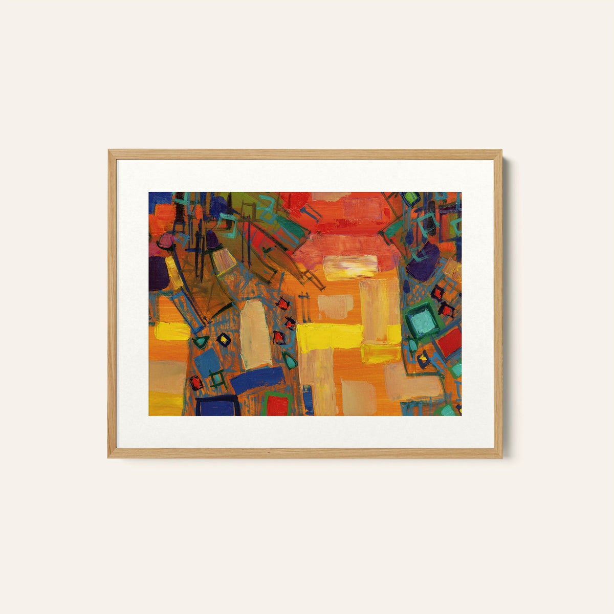 Bold Contemporary Abstract