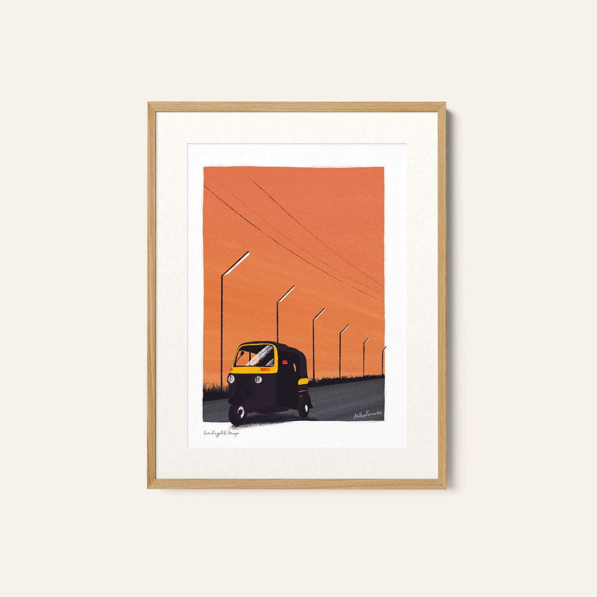 Bombay Autorickshaw, India Travel Posters