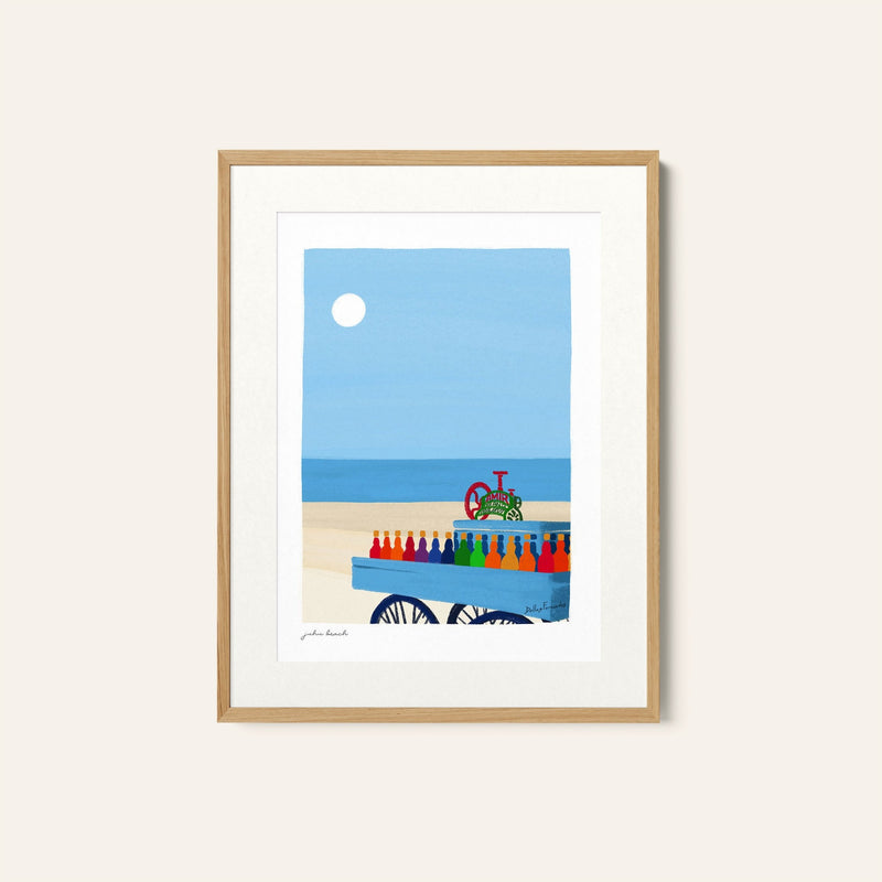 Bombay Juhu beach, India Travel Posters