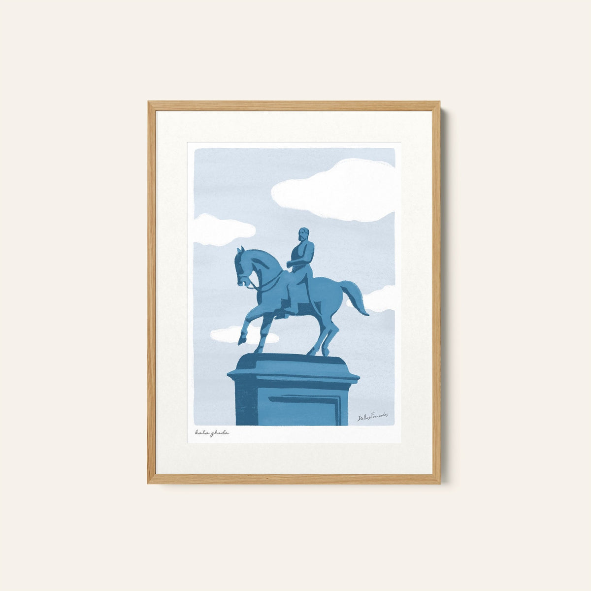 Bombay Kala ghoda, India Travel Posters
