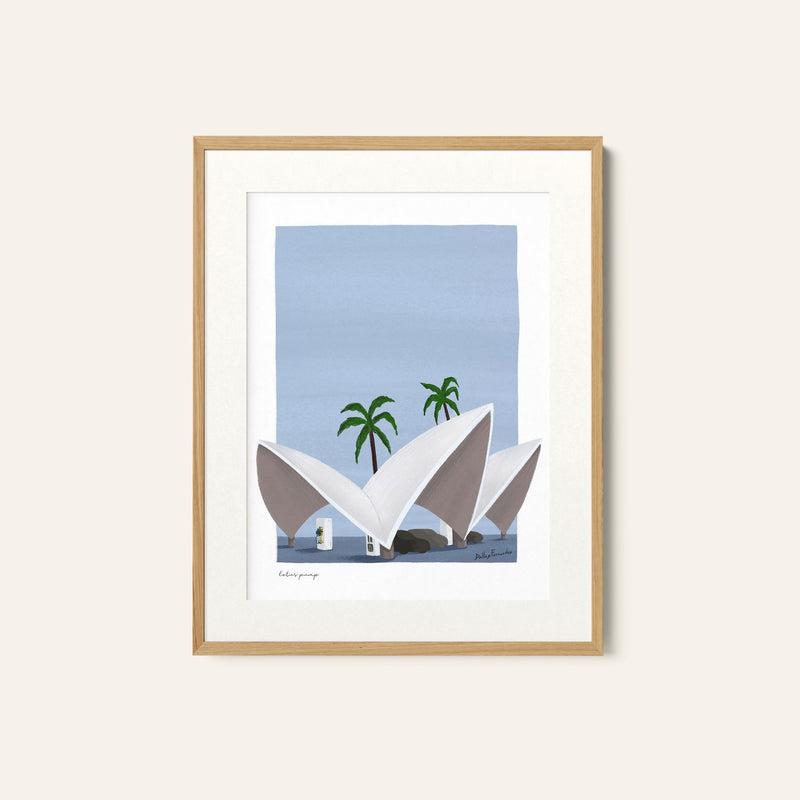 Bombay Lotus pump, India Travel Posters