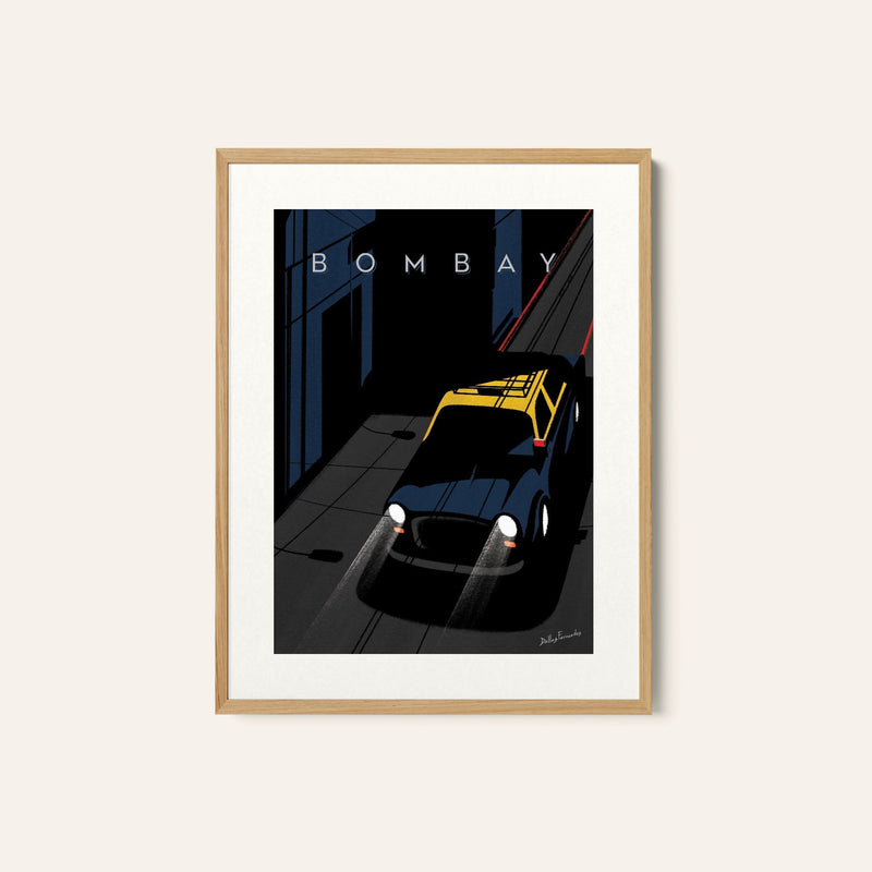 BOMBAY TAXI, India Travel Posters