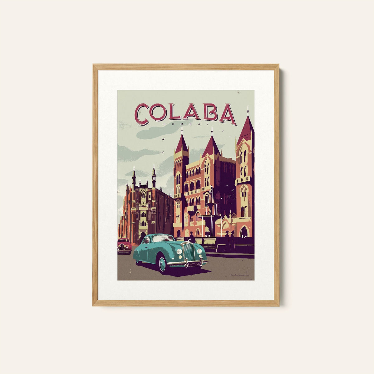 Colaba - Early 20th Century, Bombay Poster, Mumbai Poster