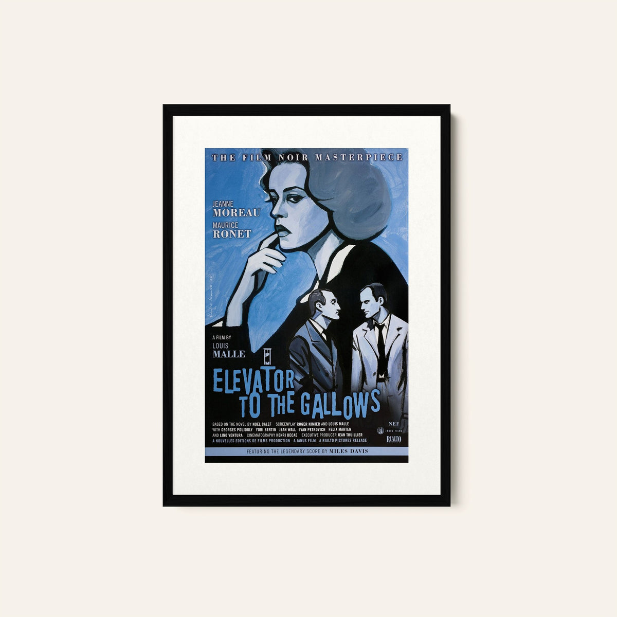 Elevator to the Gallows Movie Poster