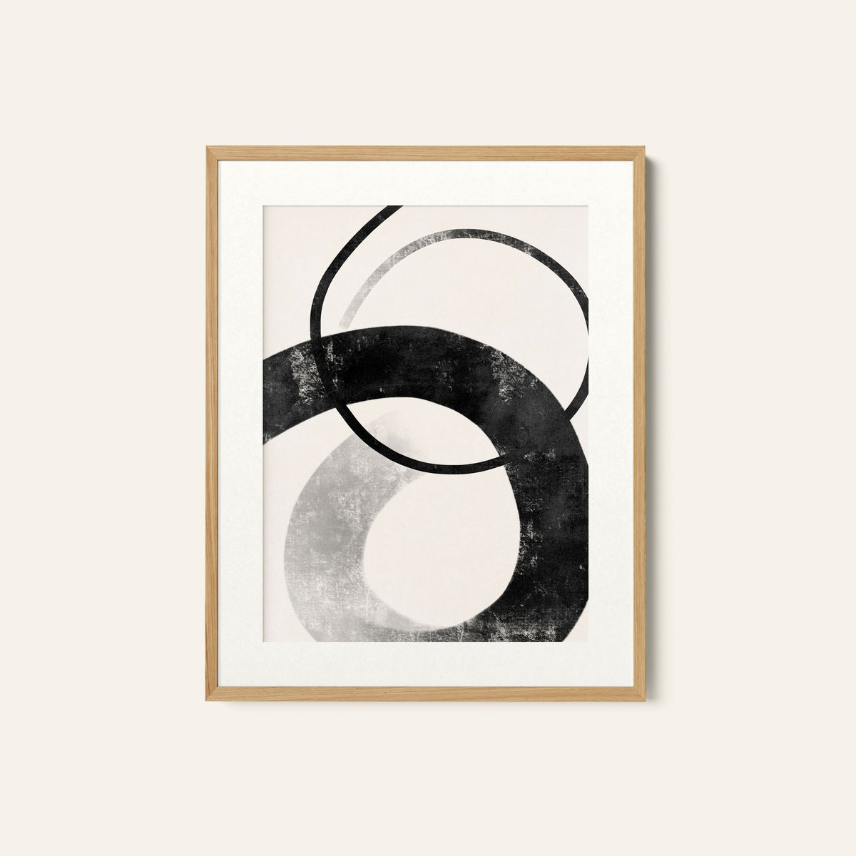 Ephemeral Elegance, BW Art, Black and White Painting
