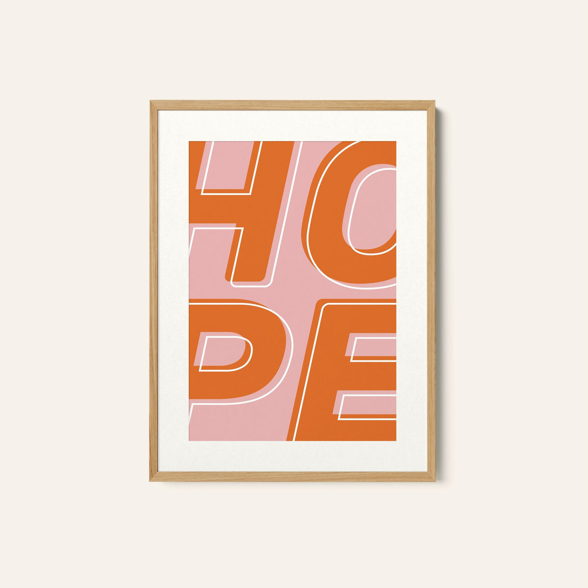 Feeling Hopeful, Inspirational poster