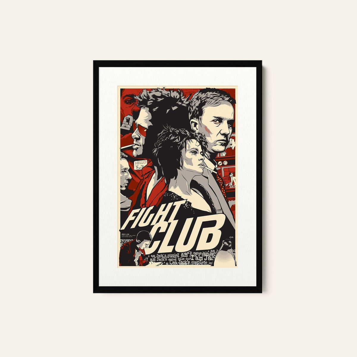 Fight Club 01 Movie Poster