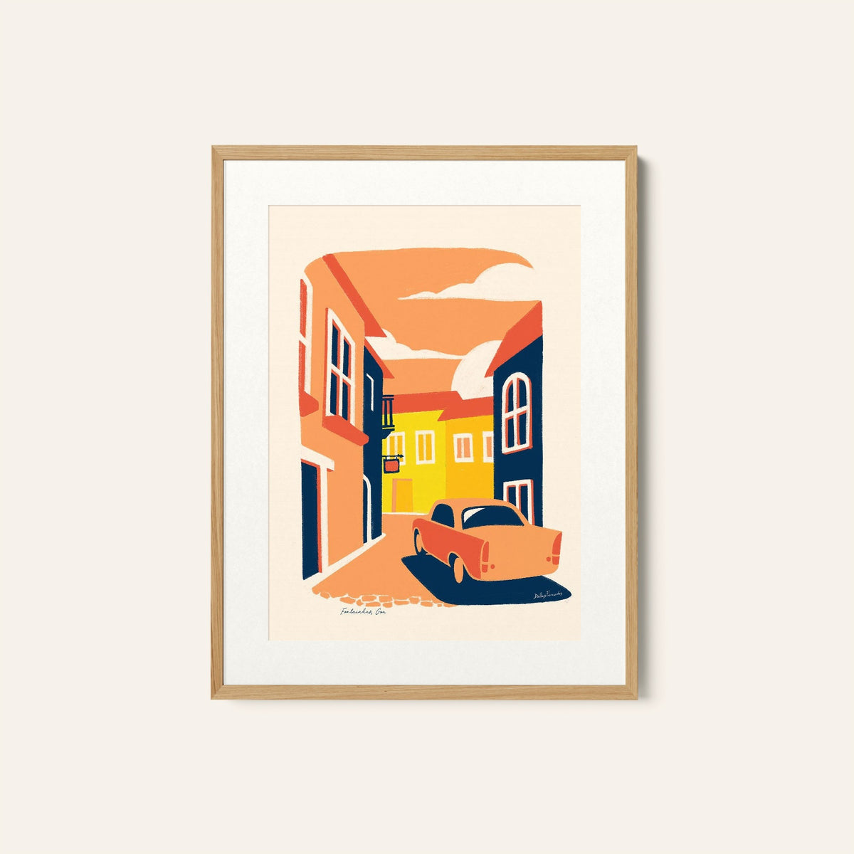 FONTAINHAS Goa, India Travel Posters