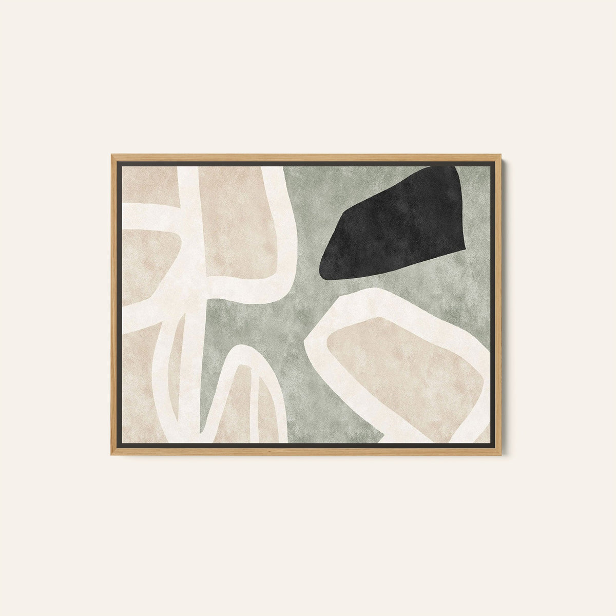 Geometric figures, Canvas Painting