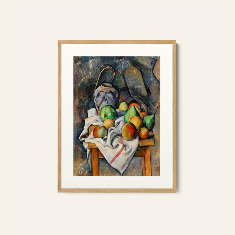Ginger Jar, Paul Cezanne Painting