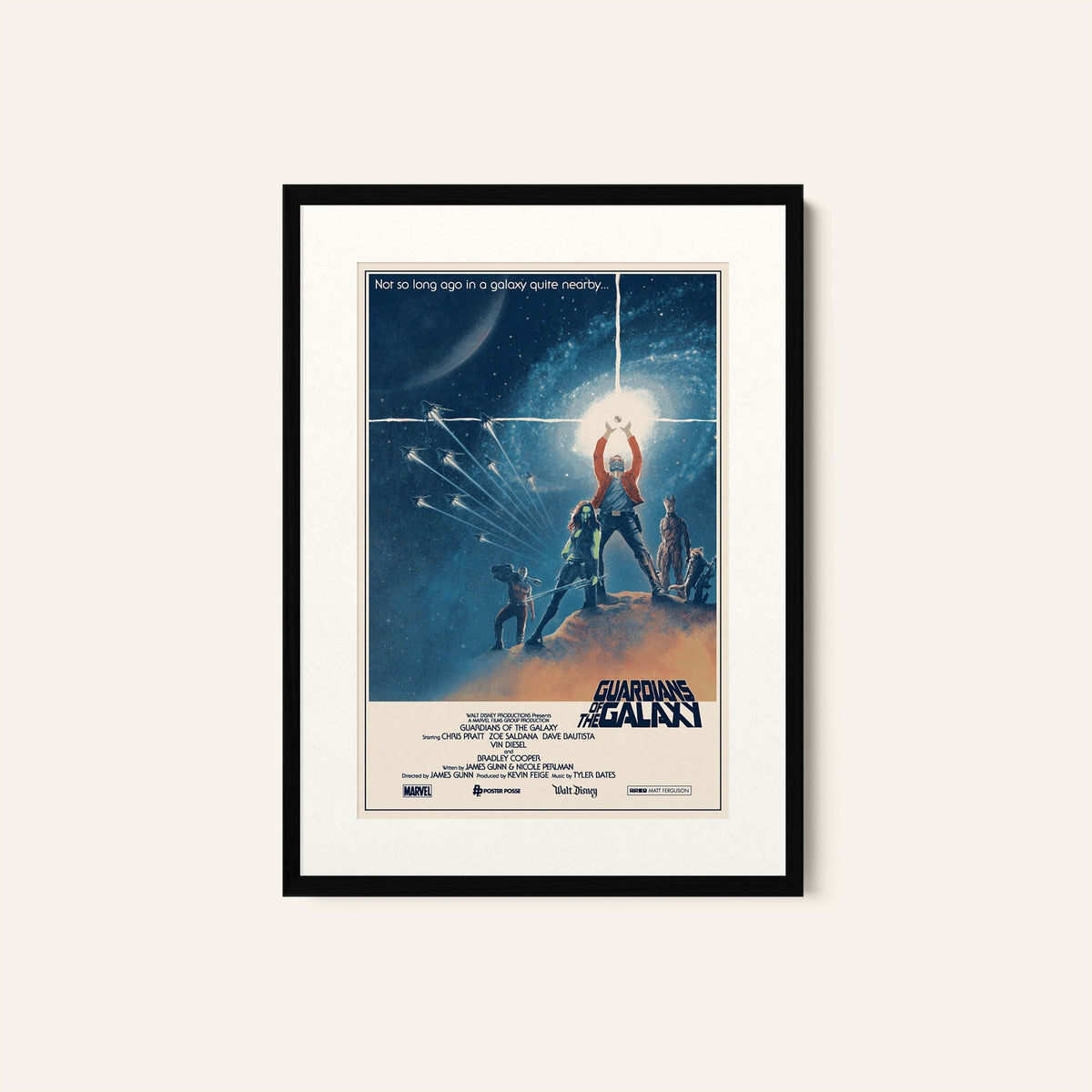 Guardians of the Galaxy (2014) Movie Poster Art