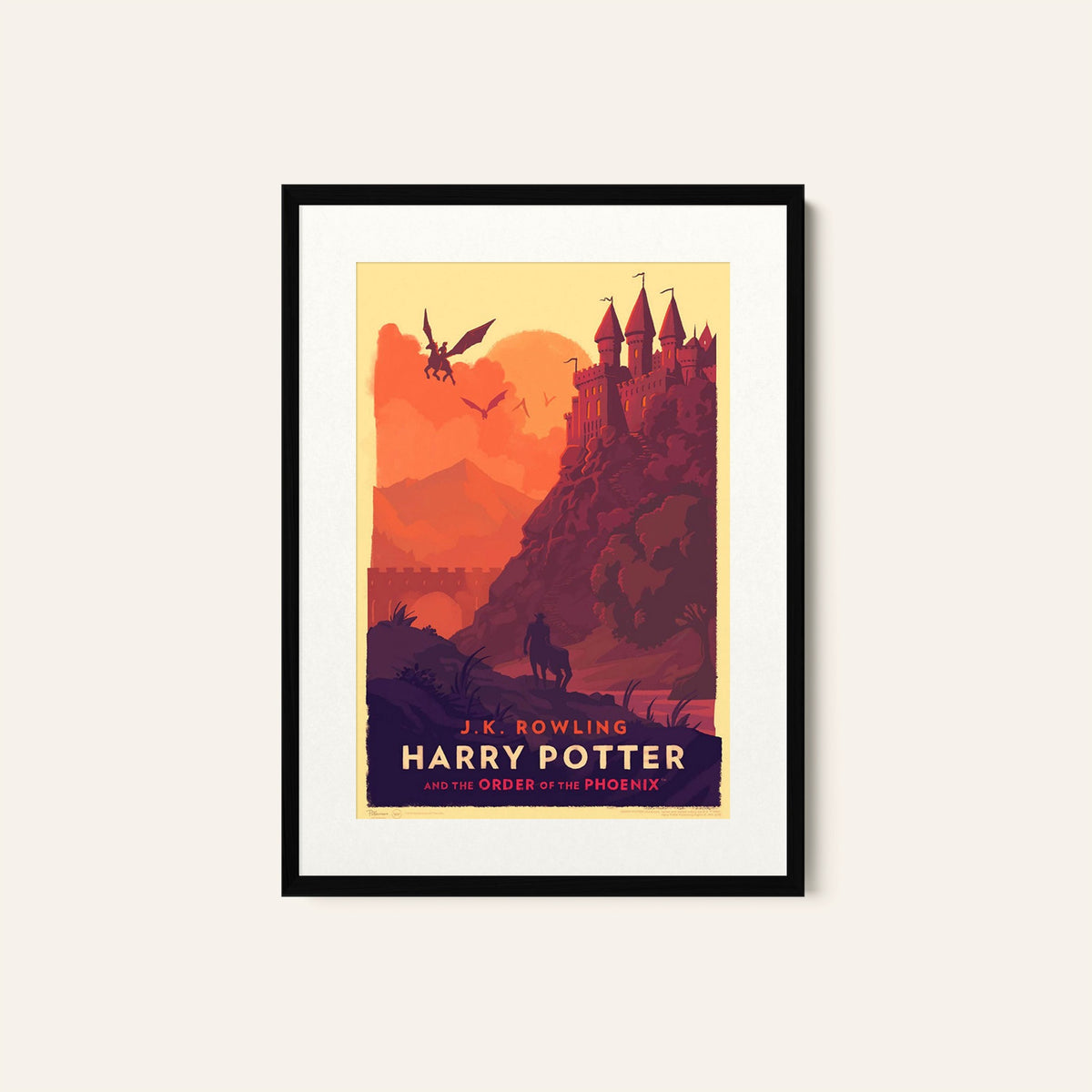 Harry Potter and the Order of the Phoenix (2007) Movie Poster Art