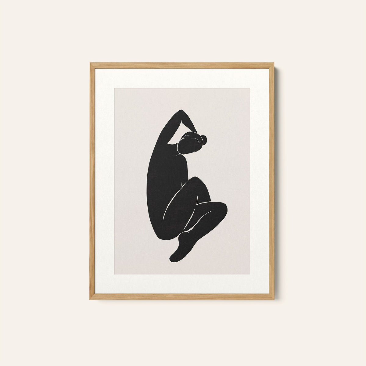Henri Matisse Style I, Minimalist Art Painting