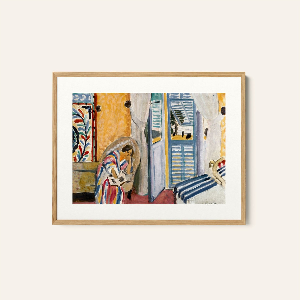 Interior at Niece, Henri Matisse Painting