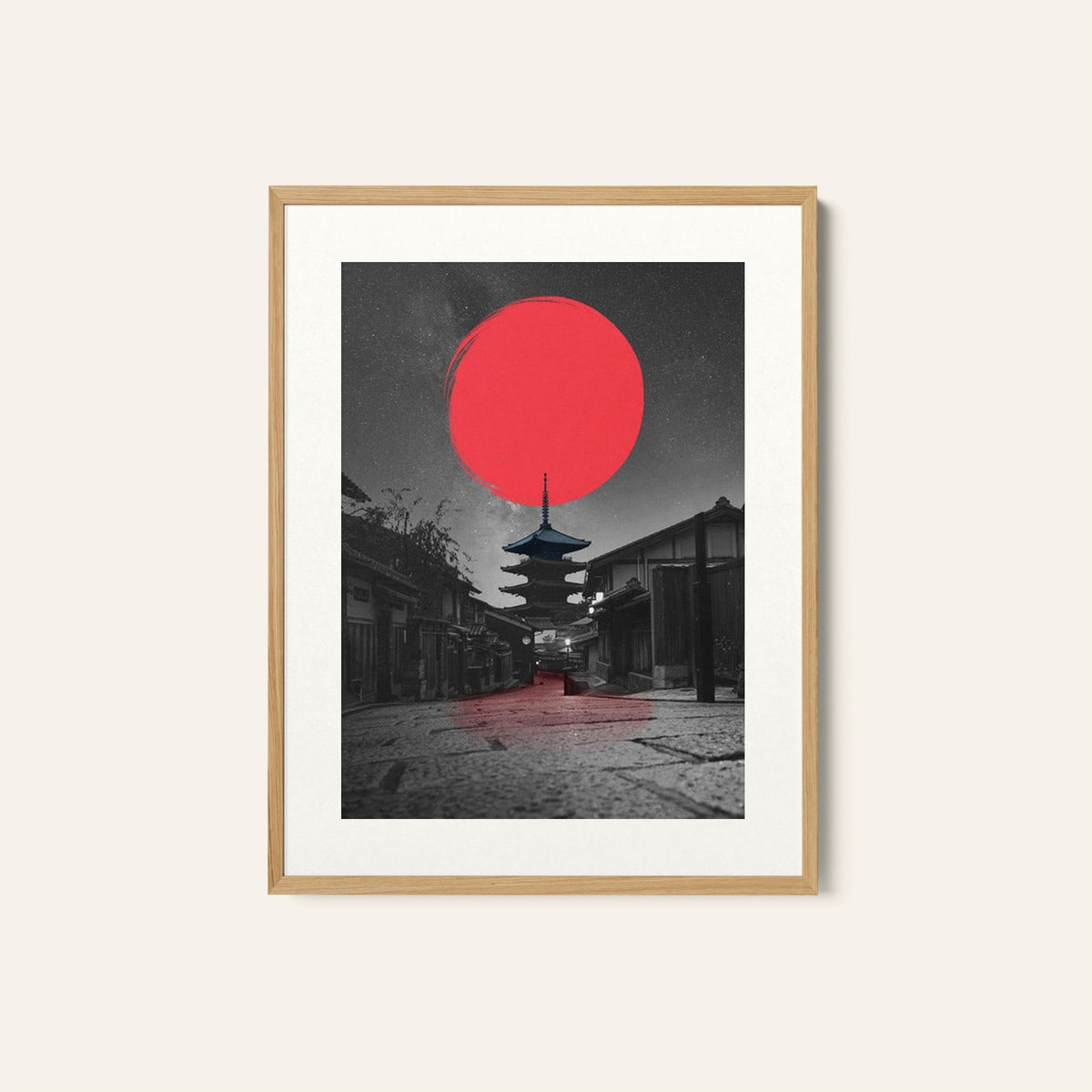 Lonely Temple Photography, Photo Print