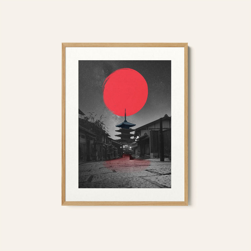 Lonely Temple Photography, Photo Print