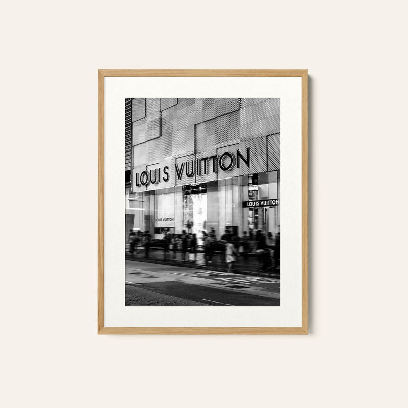 Louis Vitton, Black and white Painting