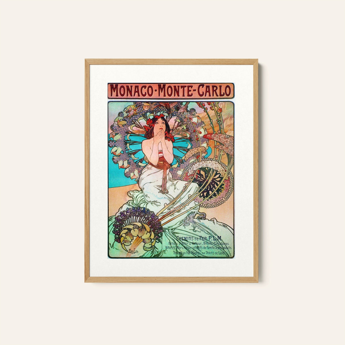 Man and woman at a cafe Art Nouveau