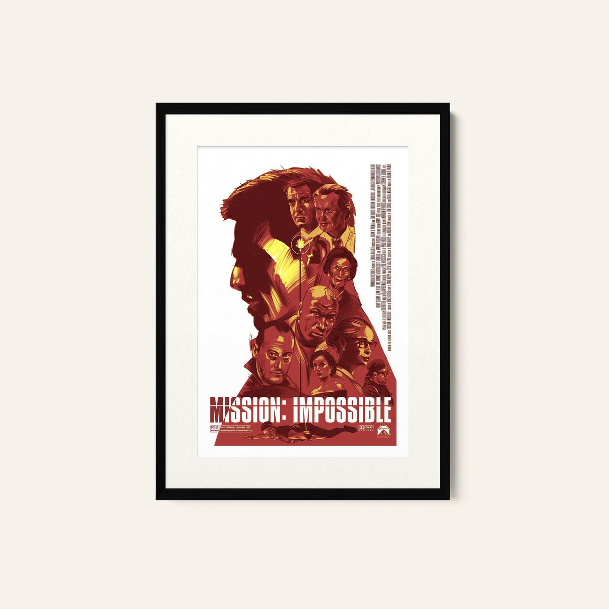 Mission Impossible Movie Poster