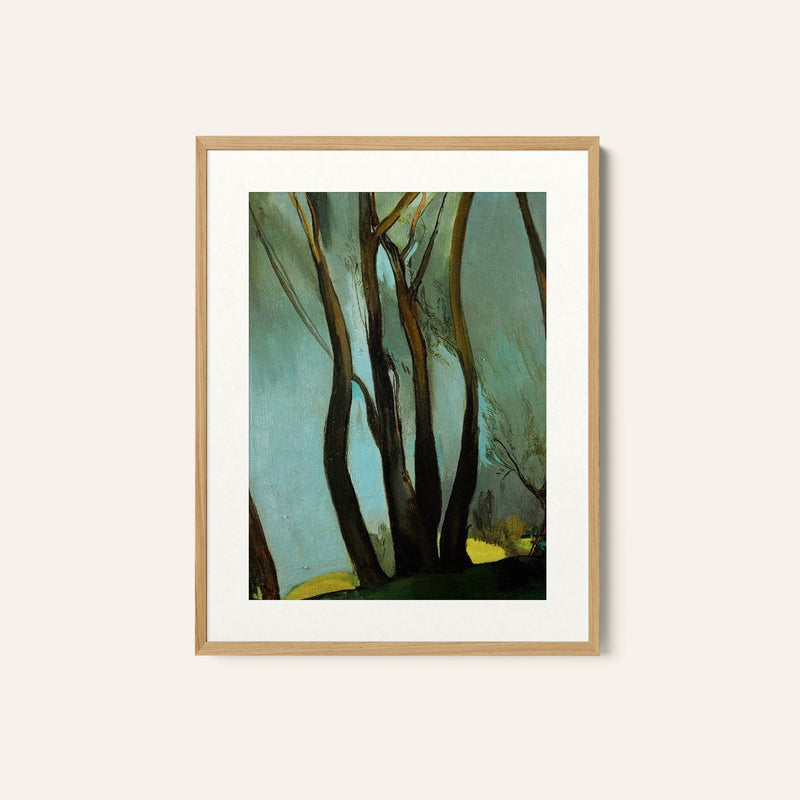 Painting Trees, Amrita Sher Gil Paintings