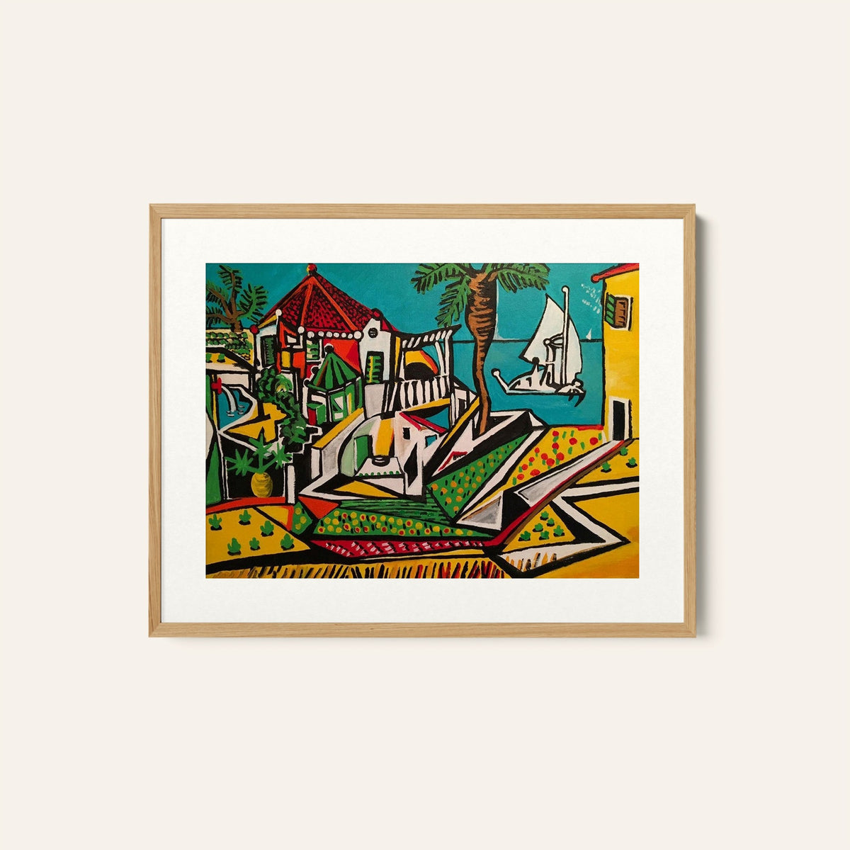 Picassos Mediterranean Landscape, Picasso Painting