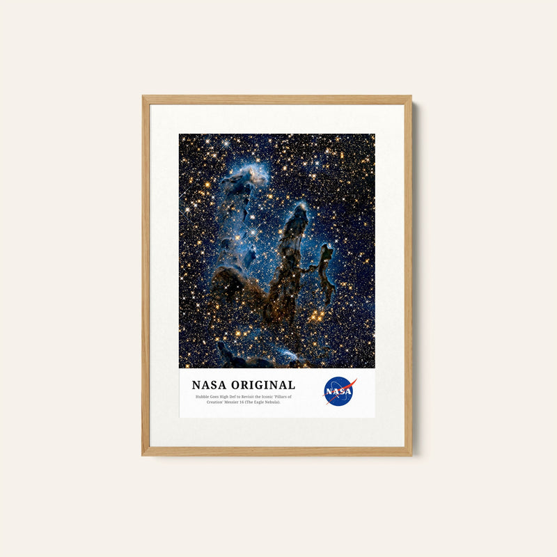 Pillars of Creation The Eagle Nebula, NASA Art Posters