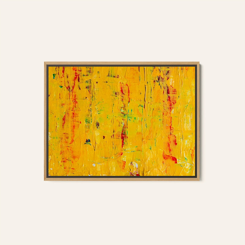 Ray of Sun Abstract Canvas Painting
