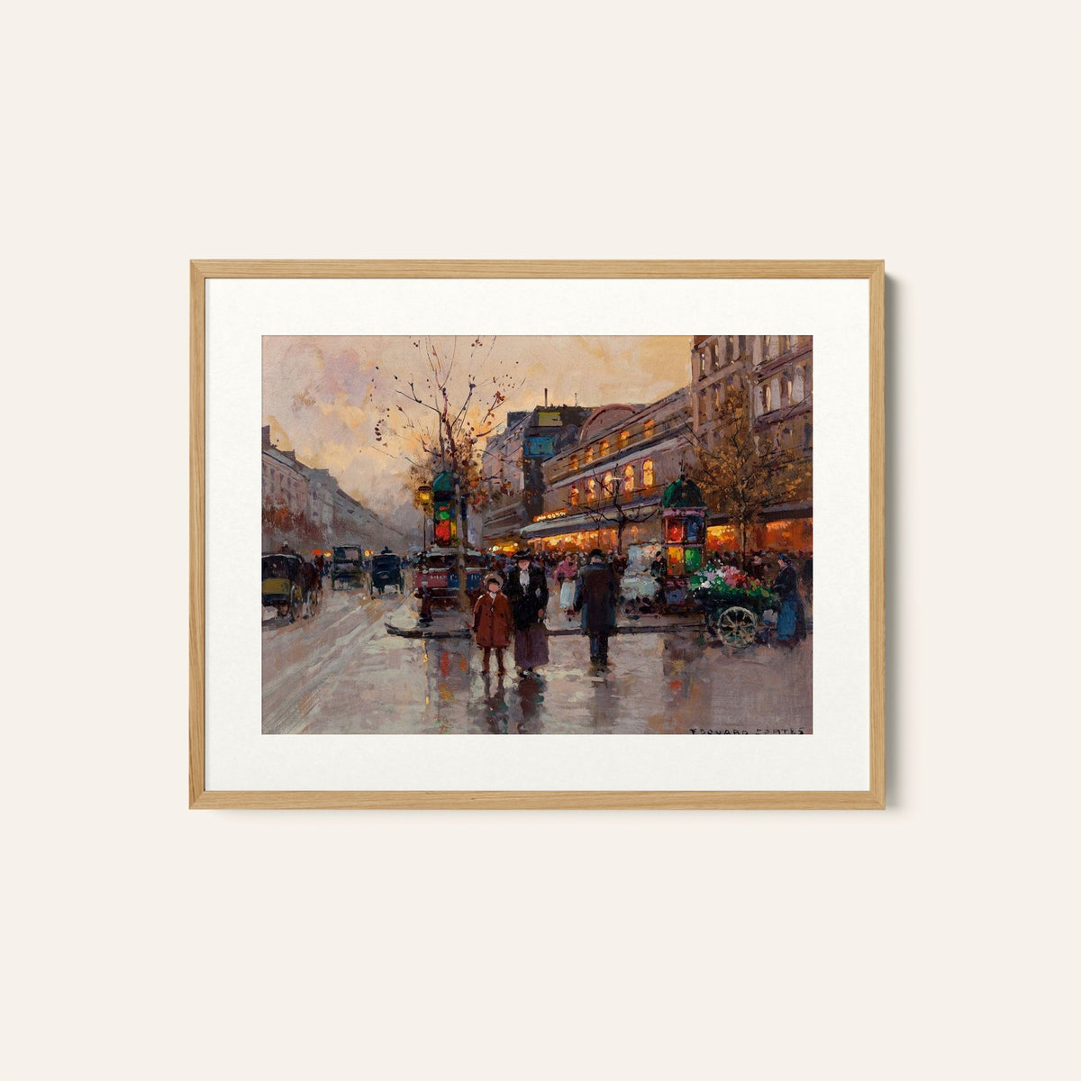 Saint Martin II, Edouard Cortes Painting
