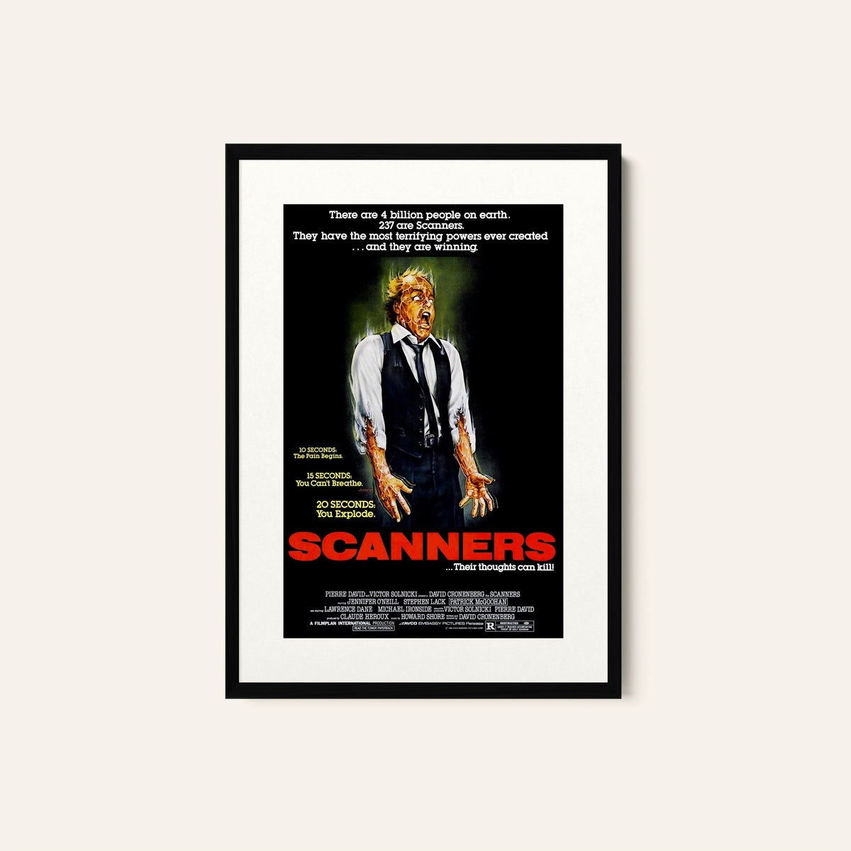 Scanners Movie Poster