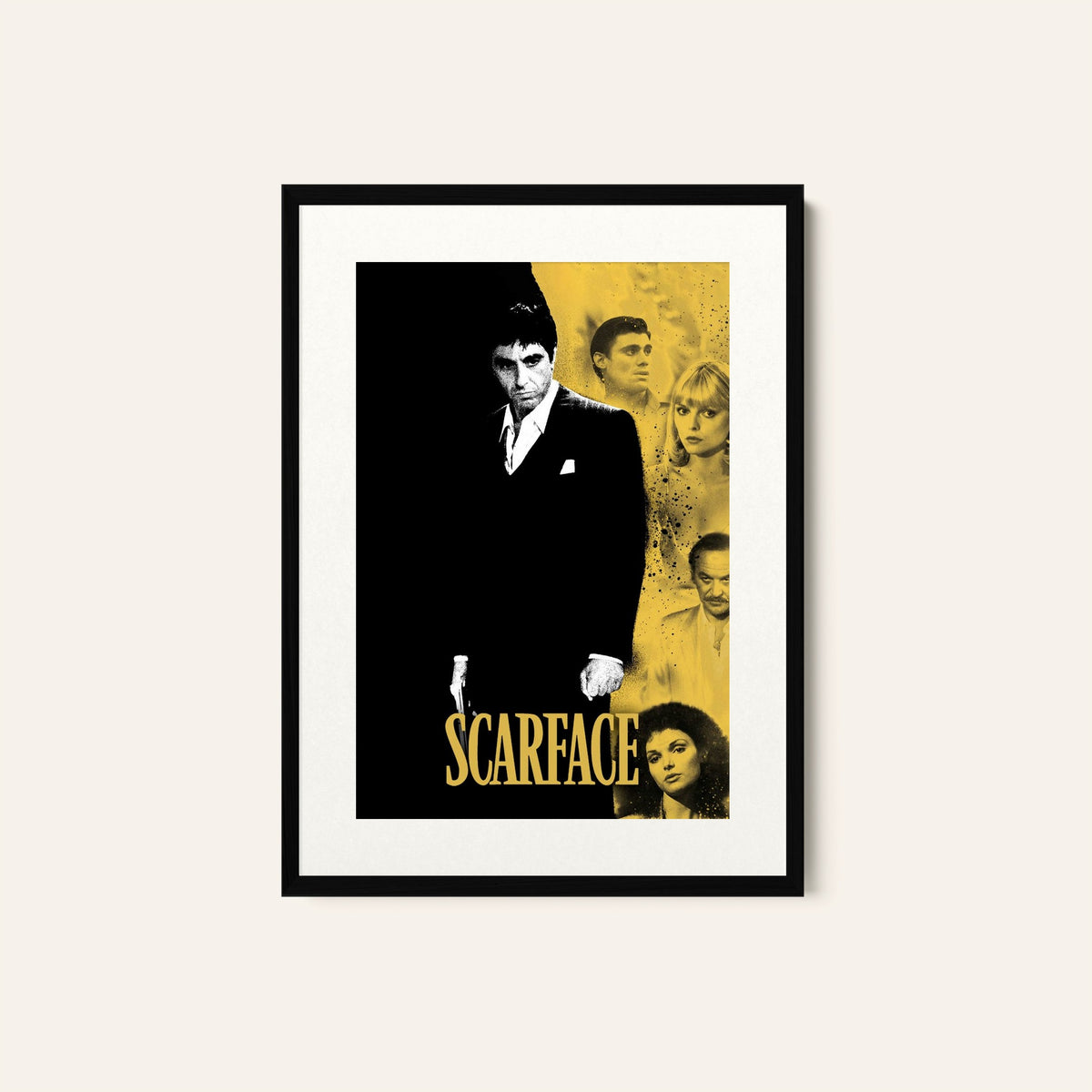 Scarface (1983) Movie Poster Art 1