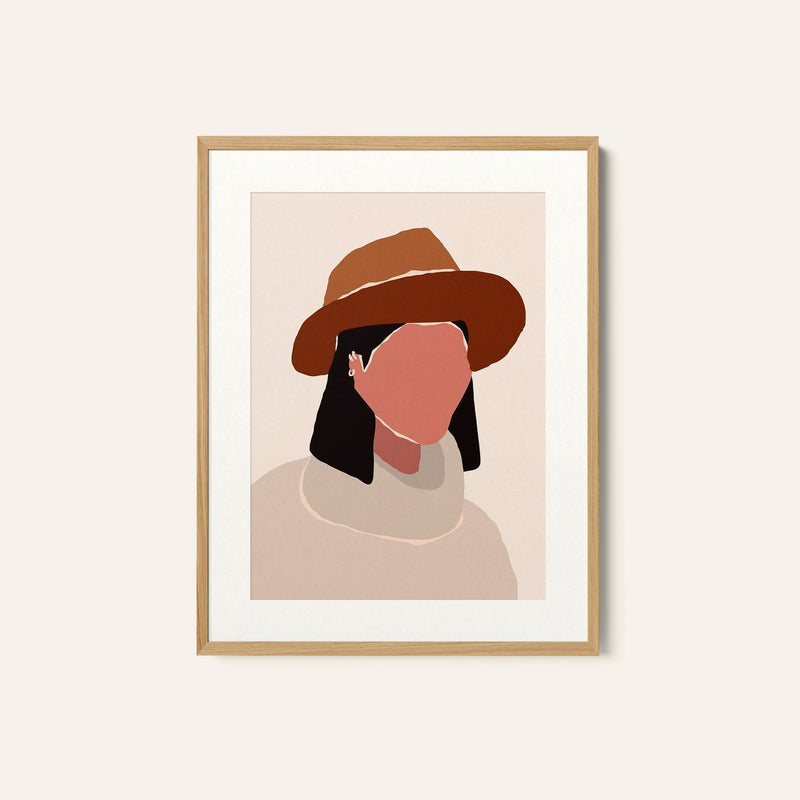 Abstract Modern Woman III, Fashion Poster