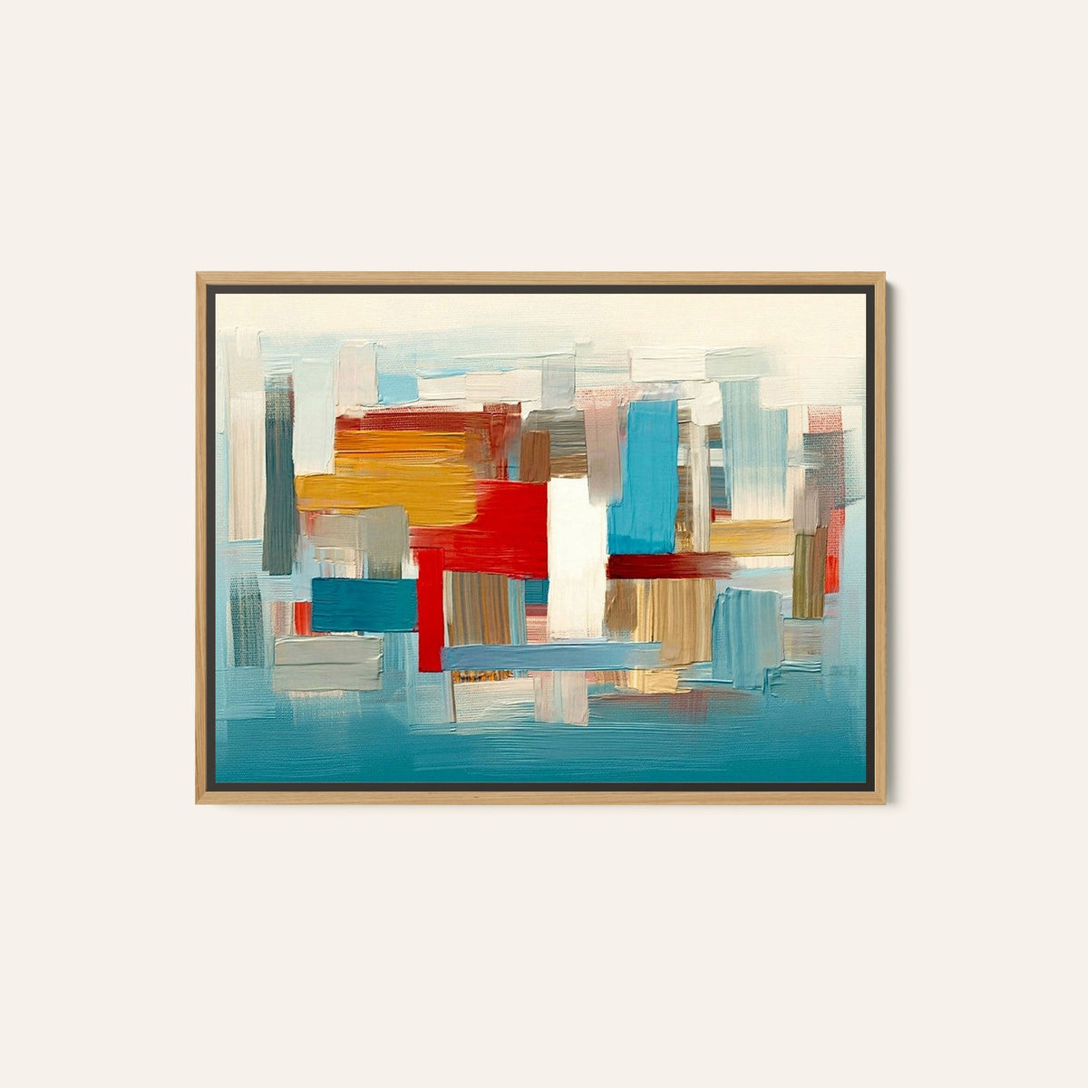 Textured paint strokes , Big Canvas Paintings