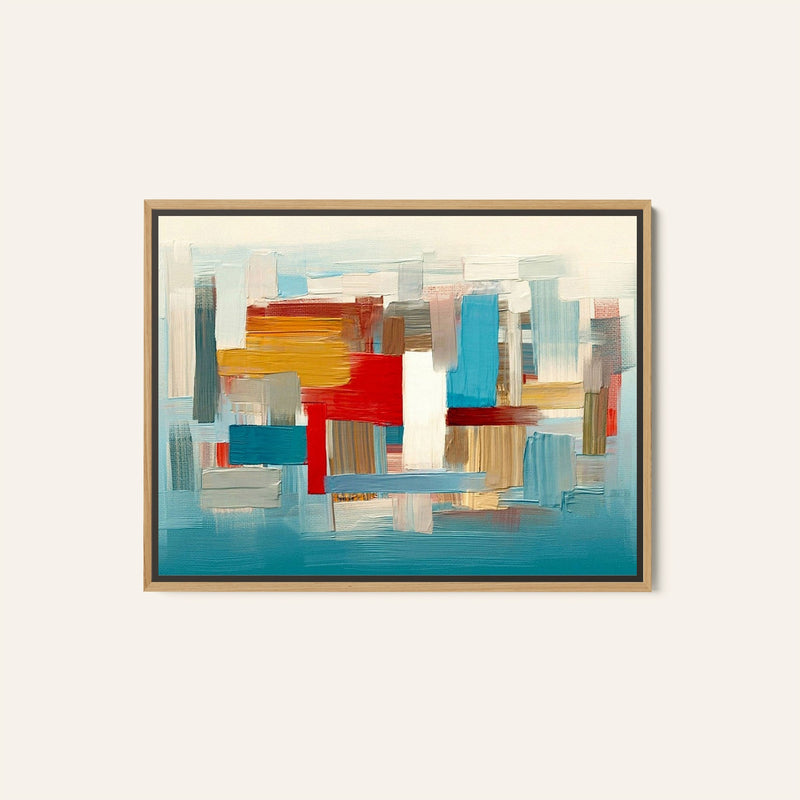 Textured paint strokes , Big Canvas Paintings