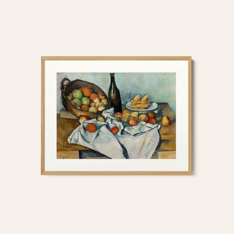 The Basket of Apples, Paul Cezanne Painting