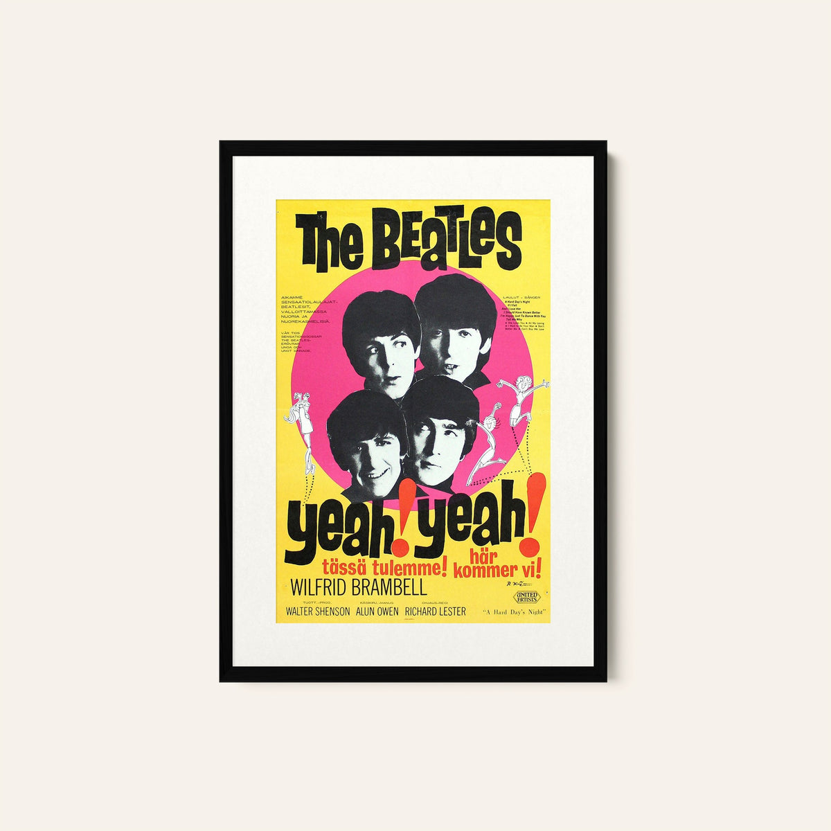 The Beatles Movie Poster