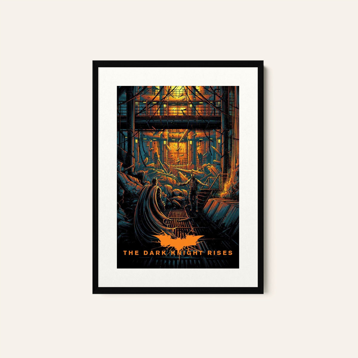 The Dark Knight Rises (2012) Movie Poster Art