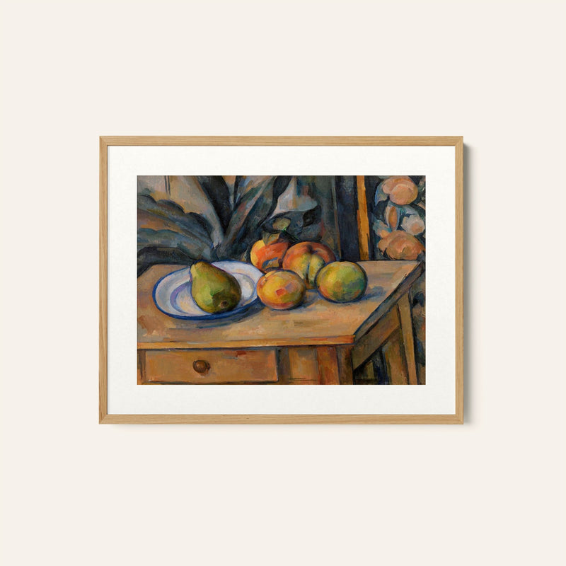 The Large Pear, Paul Cezanne Painting