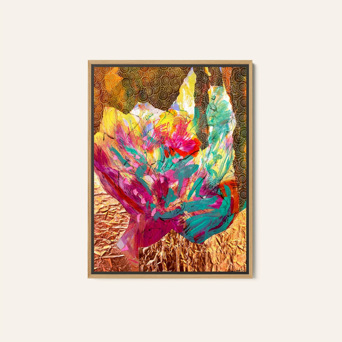Twilight of Waking Dreams, Abstract Painting
