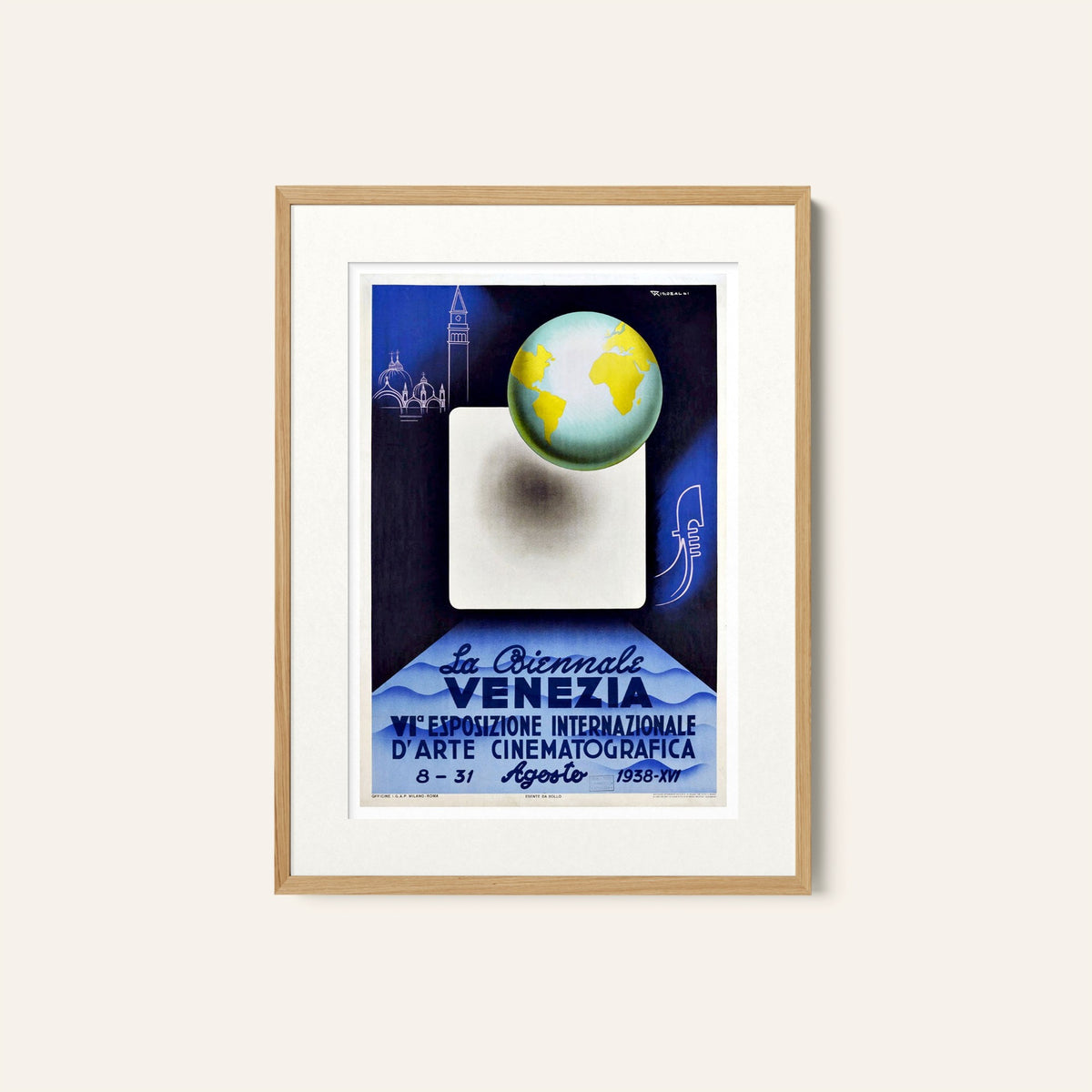 Venezia Travel Poster