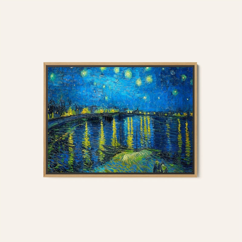 Vincent van Goghs Starry Night Over the Rhone, Big Canvas Paintings